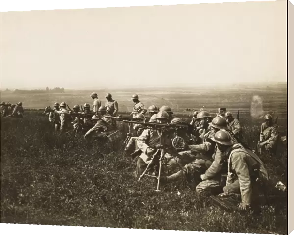 French machine-gunners 1916