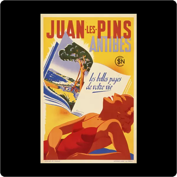 Juan les Pins travel posters