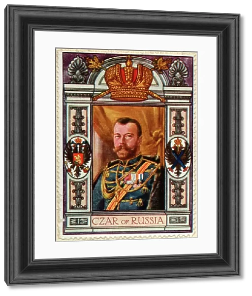 Czar of Russia  /  Stamp