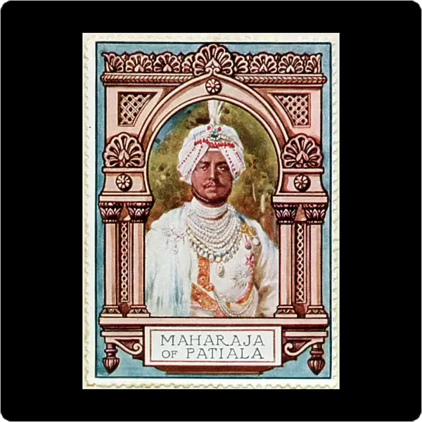 Maharaja of Patiala  /  Stamp