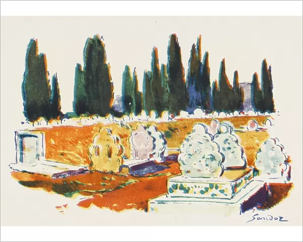 Algerian graveyard