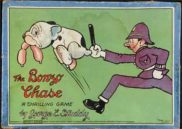 The Bonzo Chase board game
