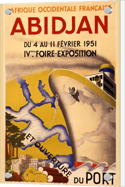 Abidjan exposition poster