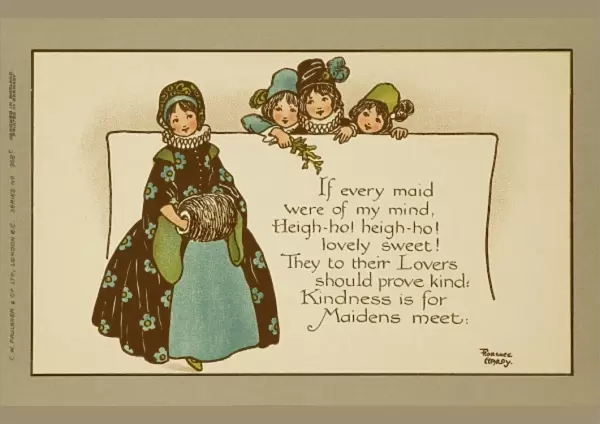 A maid and her poem by Florence Hardy