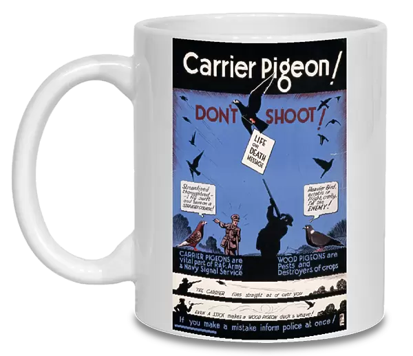 Carrier Pigeon poster