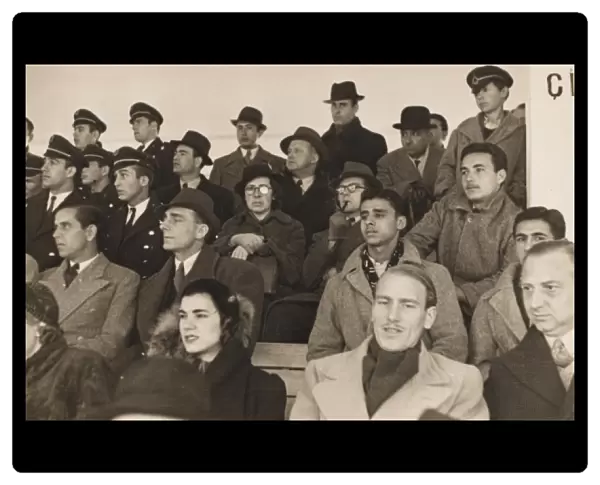 Crowd at a football match - Ankara, 1941