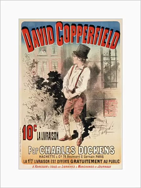 Poster advertising David Copperfield, French edition
