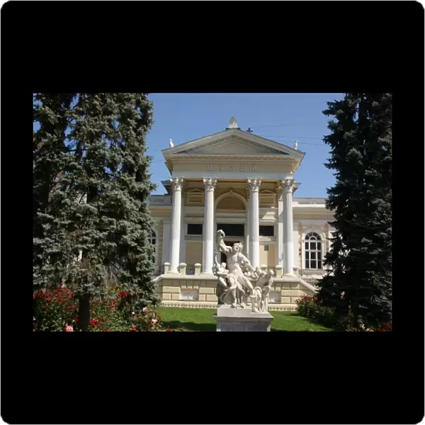 Archaeological Museum with sculpture, Odessa, Ukraine