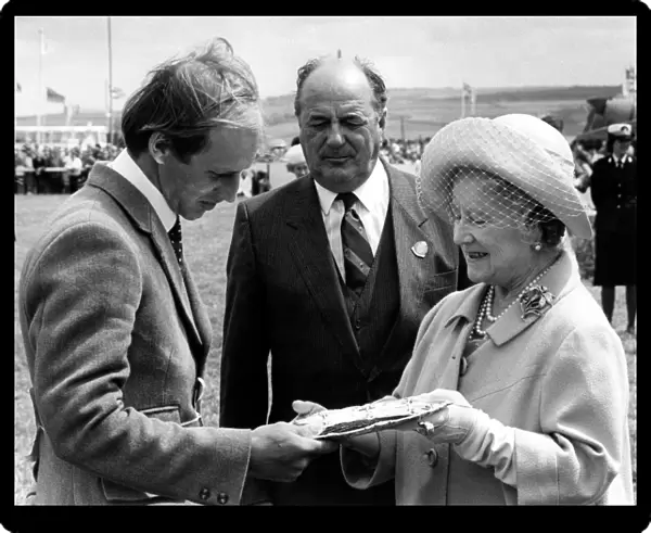Queen Mother at the Royal Cornwall Show