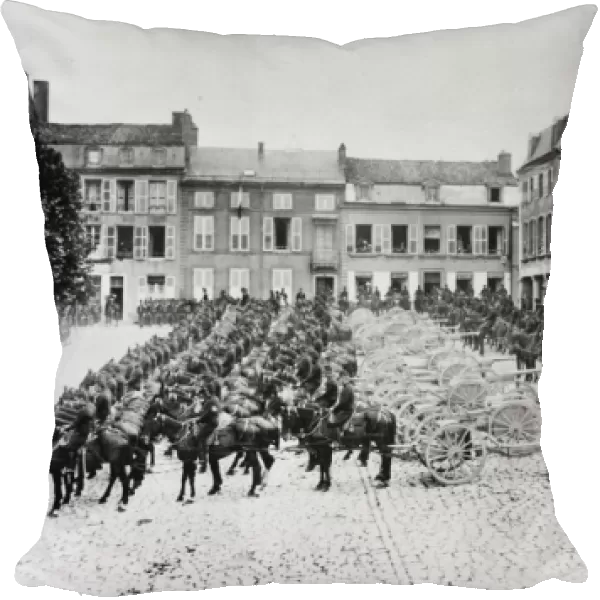 French artillery parade WWI