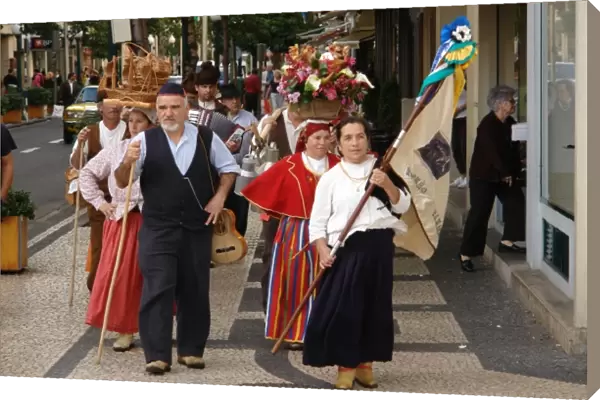 Folklore group in Funchal, Madeira