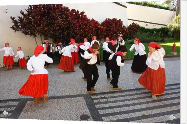 Dancers from Campanario, in Funchal, Madeira