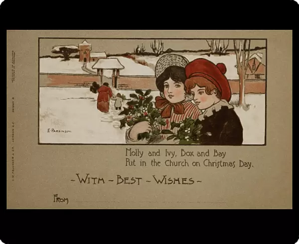 Holly and Ivy, Box and Bay, by Ethel Parkinson