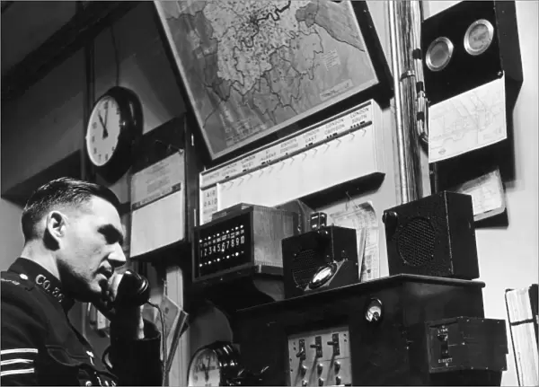 Police radio operator