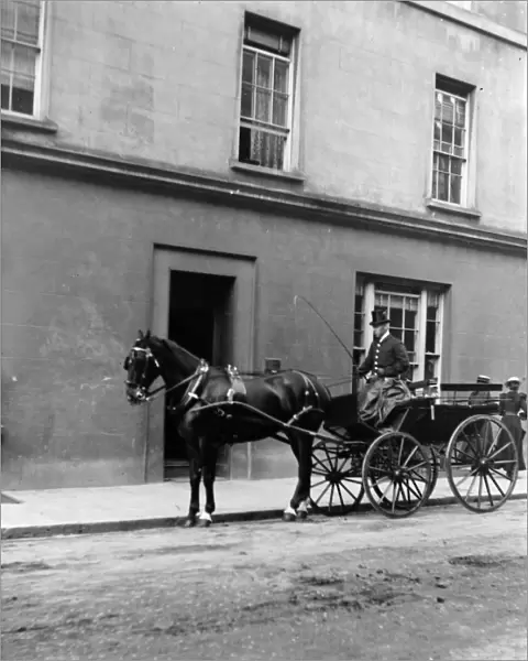 Horse and carriage, Haverfordwest, South Wales