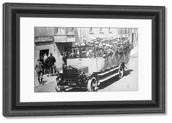 Albion charabanc, Haverfordwest, South Wales