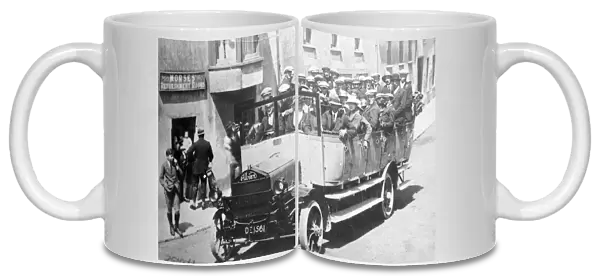 Albion charabanc, Haverfordwest, South Wales