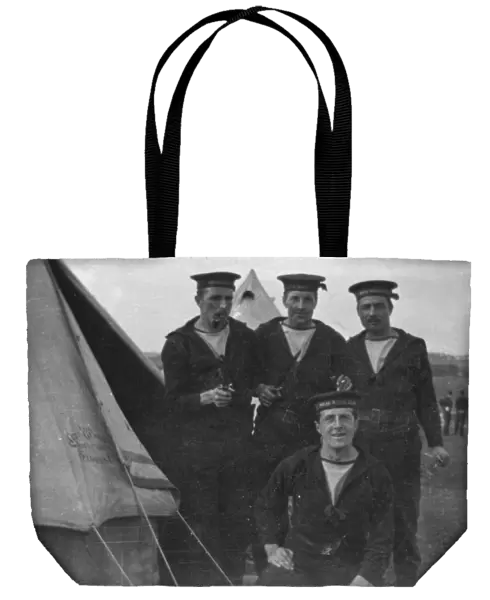 Four members of the Royal Naval Division