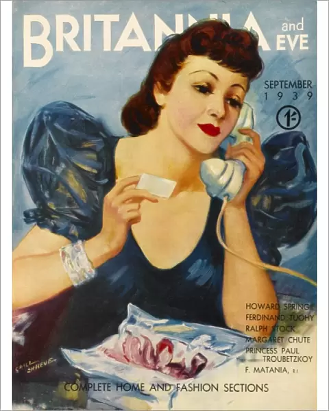 Britannia and Eve magazine, September 1939