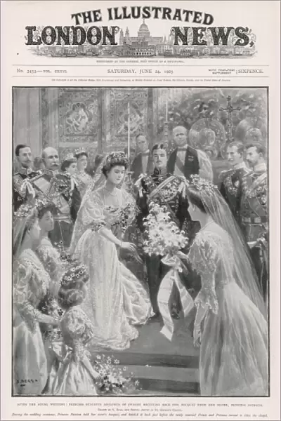 Prince Gustaf Adolf and Princess Margaret of Connaught wed