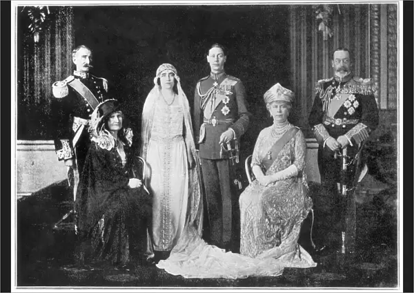 George VI Weds Elizabeth