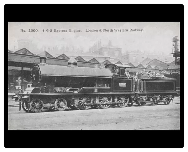 Locomotive no 2000 4-6-0 express engine