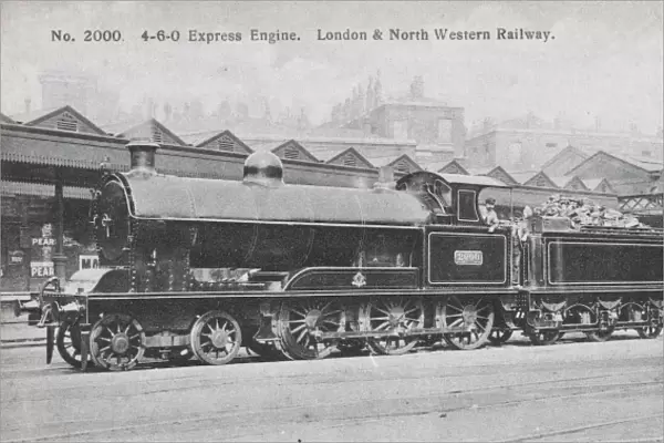 Locomotive no 2000 4-6-0 express engine