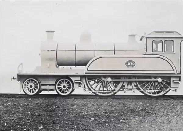 Locomotive no 1870 4-4-0