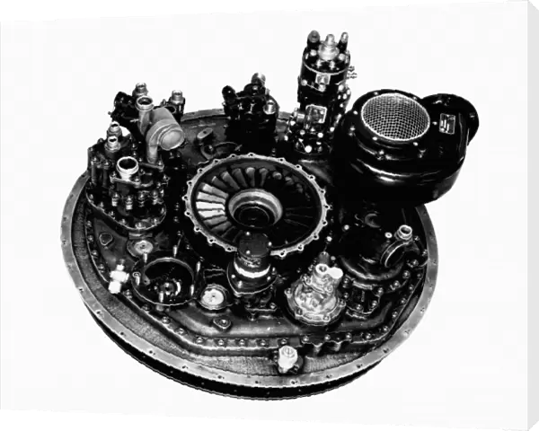 Napier Gazelle 1, 260  /  2, 000 shp engine