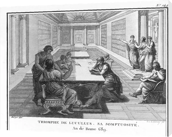 The library of Lucullus