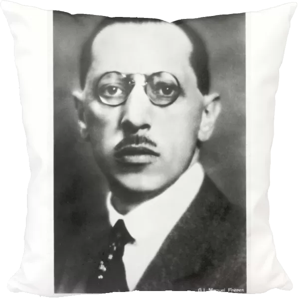 Igor Stravinsky  /  Postcard