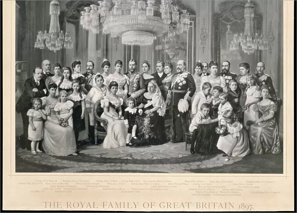Queen Victoria and family, Diamond Jubilee