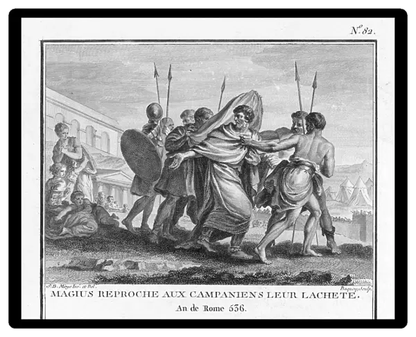 Decius Magius of Capua opposing Carthaginian domination