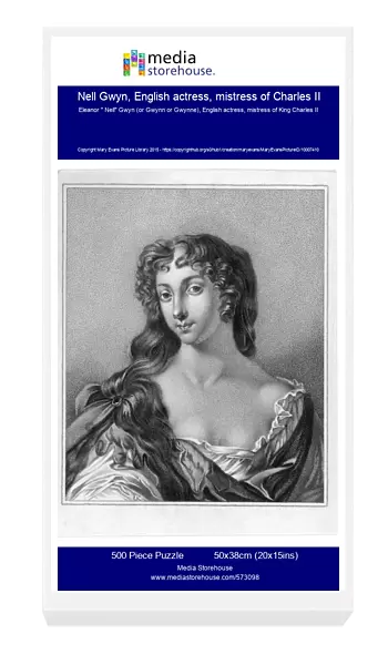 Nell Gwyn, English actress, mistress of Charles II