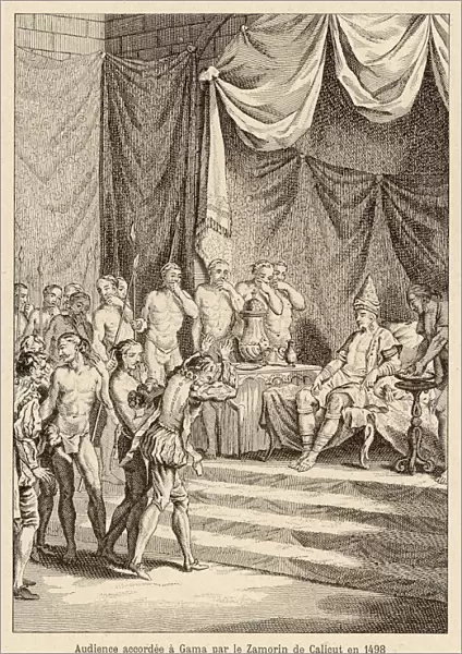 Vasco Da Gama at Calicut