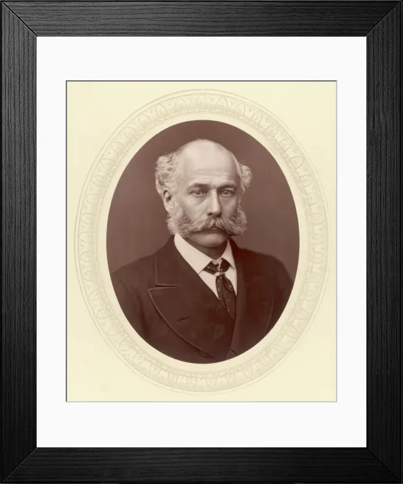 Framed Print : Print of Sir Joseph Bazalgette Framed Print : Print of Sir Joseph Bazalgette