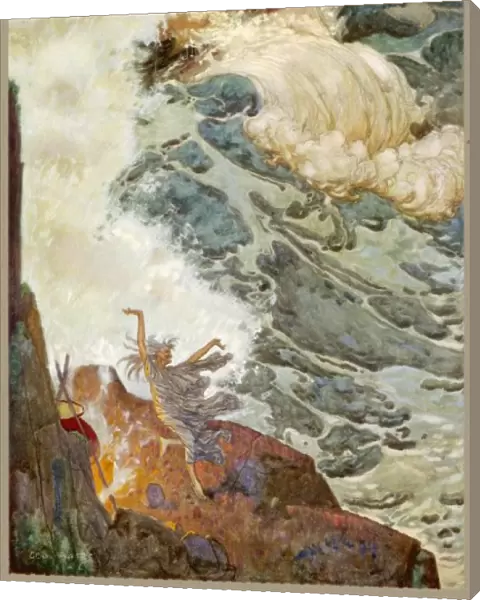 Witch Raising a Storm
