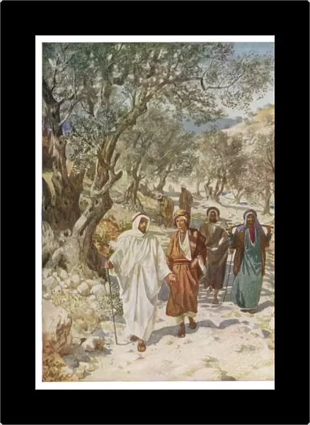 Jesus with Disciples
