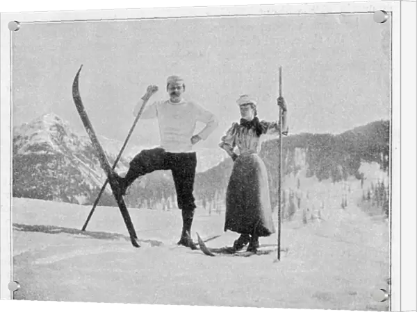 Doyle  /  Skiing  /  Alps 1894
