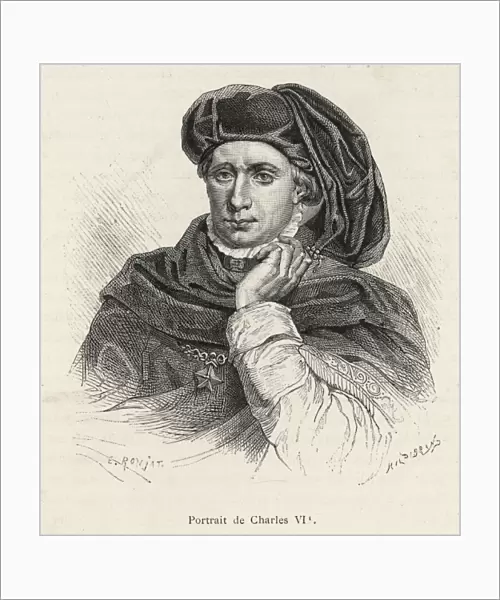 Charles VI in Floppy Hat