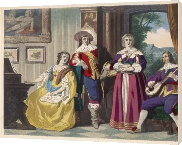 Costume  /  Family, 1670