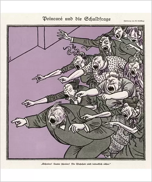 An Angry Demo Crowd 1921