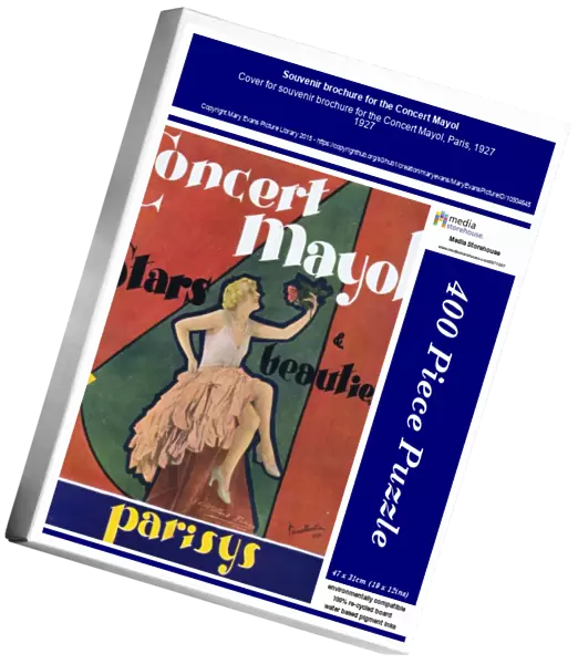 Souvenir brochure for the Concert Mayol
