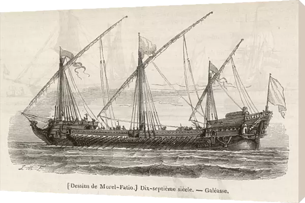 C17th Ship - Galeasse