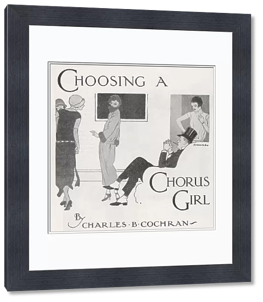 Choosing a Chorus Girl