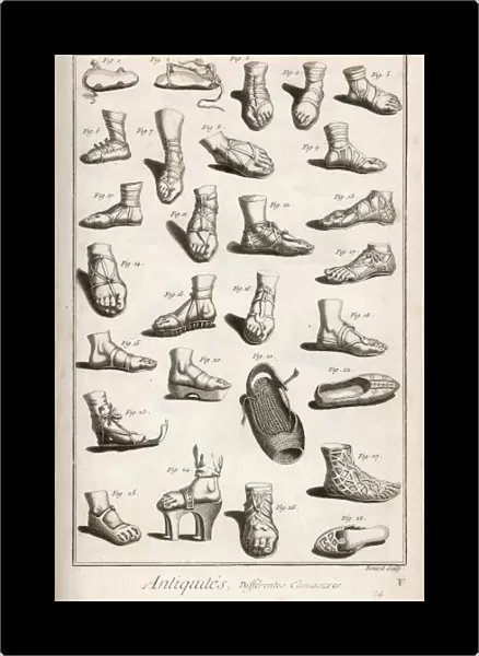 Ancient Footwear  /  Diderot