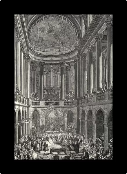 Marriage of Dauphin  /  1745