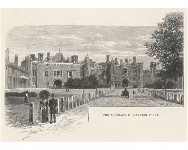 Hampton Court Palace C19