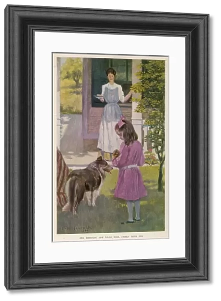 Girl  /  Mother  /  Dog 1905