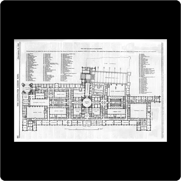 Parliament Plan  /  Iln  /  1843